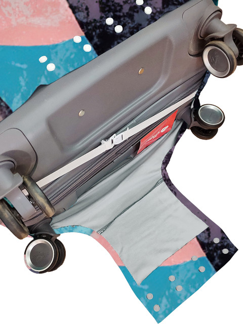 Cortina Multicoloured Printed Protective Large Trolley Bag Cover - Image 5