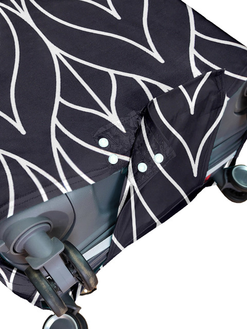 Cortina Blue & White Printed Protective Trolley Bag Cover - Image 5