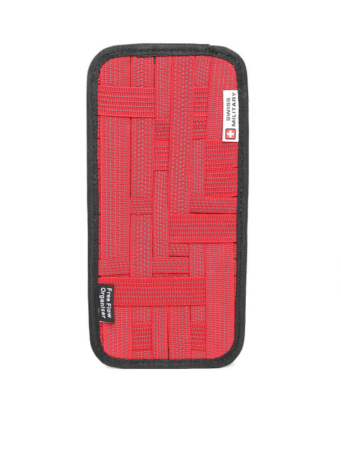Swiss Military Unisex Red & Black Free Flow Travel Organiser