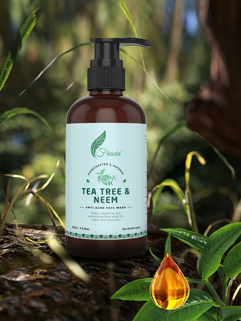 Frescia Tea Tree Neem Anti Acne Face Wash - 200 ml