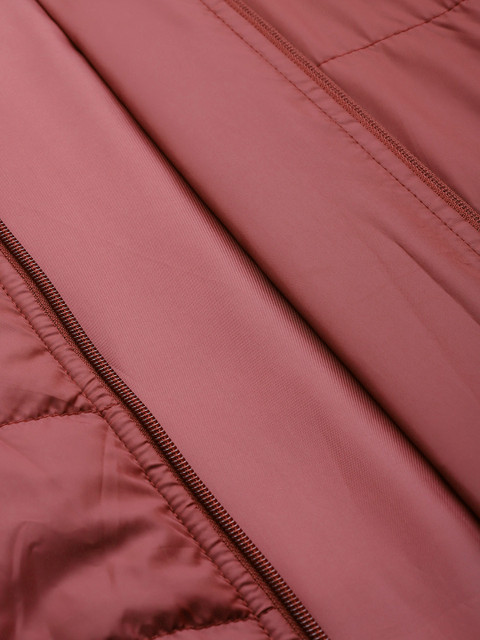 Sztori Women Plus Size Maroon Solid Detachable Hood Longline Parka Jacket - Image 8