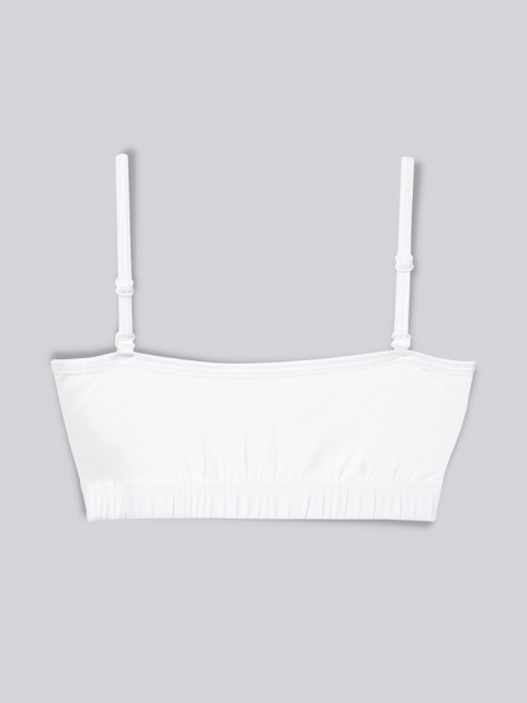 Girls Pack Of 3 Double Layer Premium Cotton Non-Wired Non Padded Beginners Bra DCBRJU6864/xxxs - Image 3