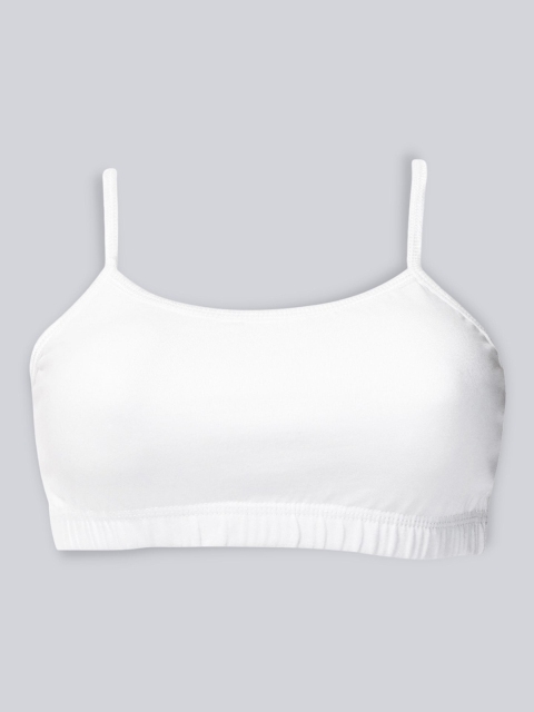 Girls Pack Of 3 Double Layer Premium Cotton Non-Wired Non Padded Beginners Bra DCBRJU6864/xxxs - Image 2