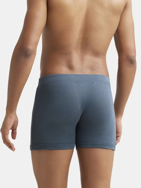 Pack Of 2 Super Combed Cotton Rib Boxer Trunk with Ultrasoft and Durable Waistband-8008 - Image 4
