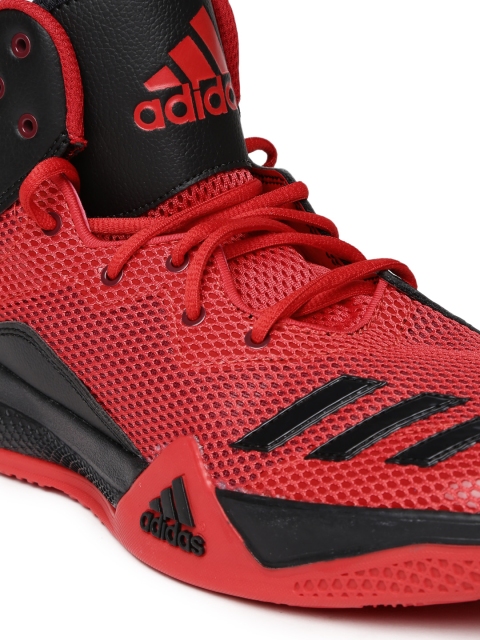 red adidas basketball shoes