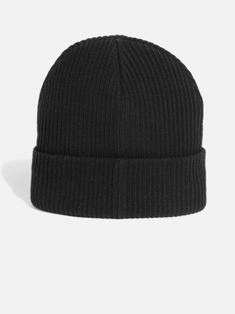 Kook N Keech Unisex Black Solid Beanie - Image 2