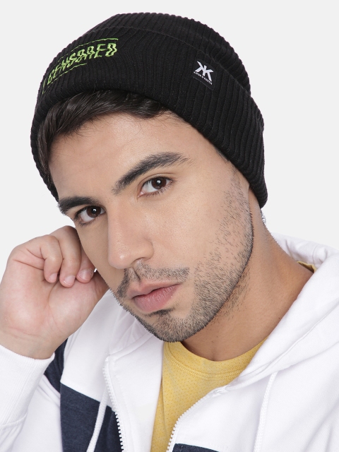 Kook N Keech Unisex Black Solid Beanie - Image 6