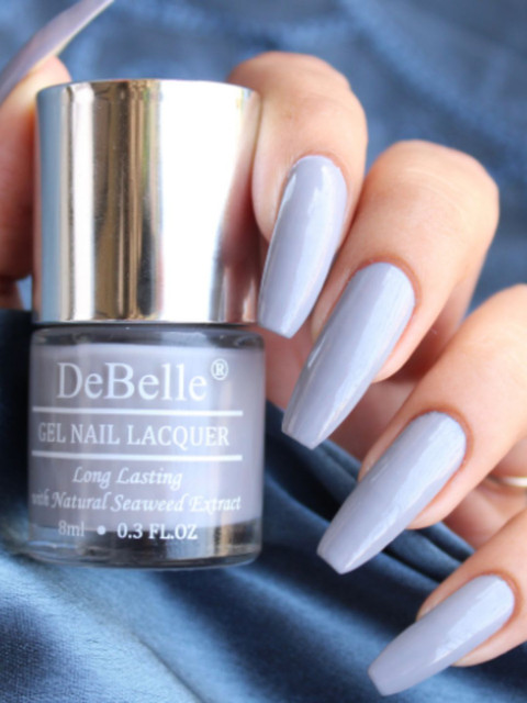 DeBelle Women Grey Nail Polish- Sombre Grey 8 ml