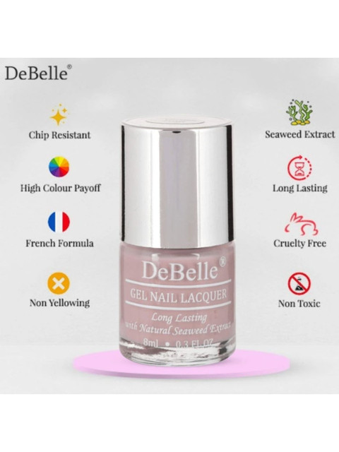 DeBelle Gel Nail Lacquer - Vintage Frost 8 ml - Image 5