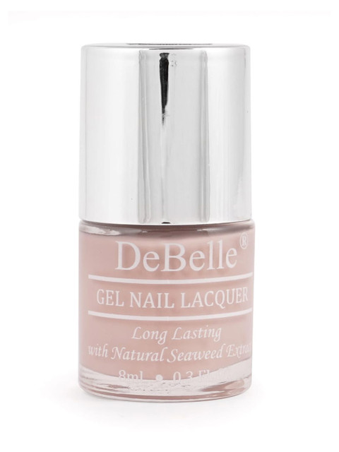 DeBelle Women Pink Gel Nail Lacquer - Peony Blossom 8 ml - Image 2