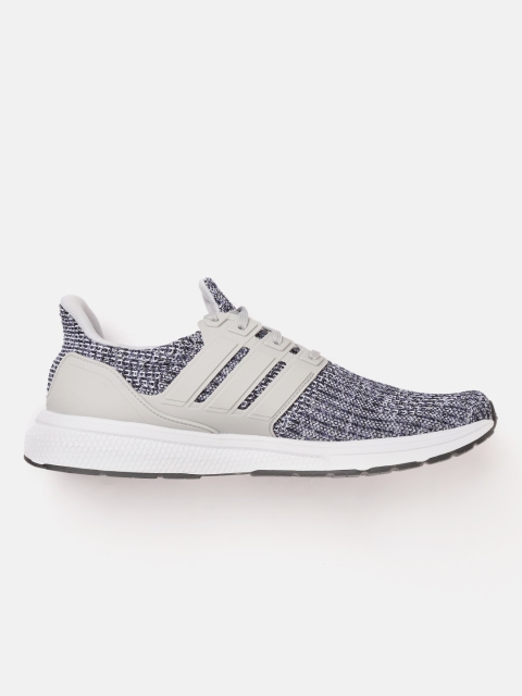 ADIDAS Men Navy Blue & Grey Amaz-Runner M Woven Design Running Shoes - Image 2