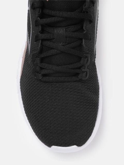 Reebok Women Black Woven Design Mega Flexagon 2.0 Training Shoes - Image 5