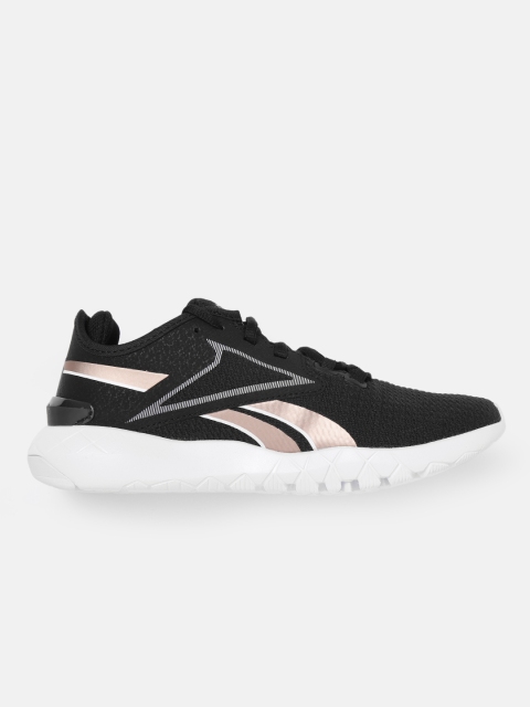 Reebok Women Black Woven Design Mega Flexagon 2.0 Training Shoes - Image 2