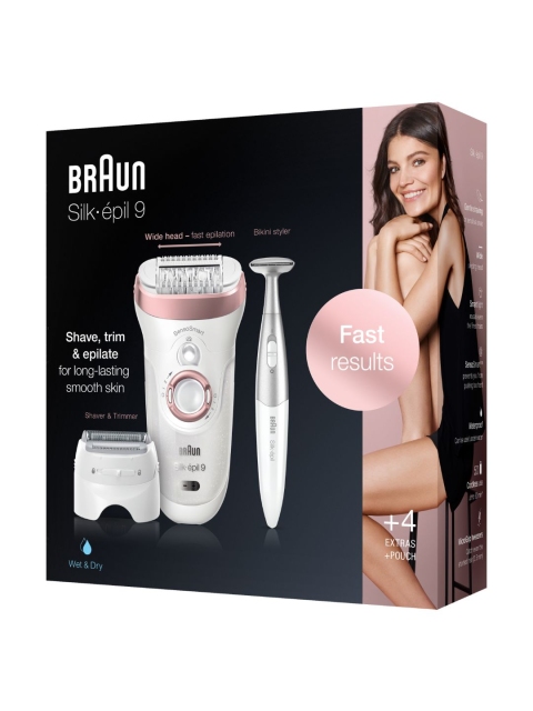 Braun Silk-pil 9-890- Wet & Dry Use Bikini Trimmer & Epilator - Image 3
