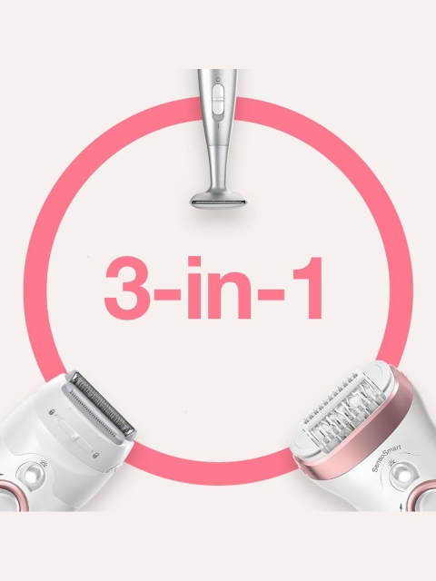Braun Silk-pil 9-890- Wet & Dry Use Bikini Trimmer & Epilator - Image 4