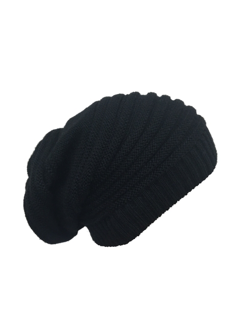 Gajraj Unisex Black Beanie