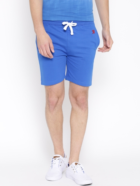 Men Blue Shorts