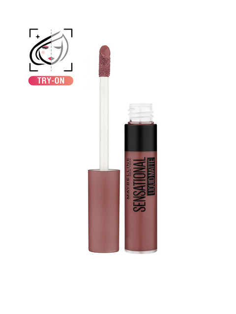 Maybelline Sensational Liquid Matte Lipstick - NU07 Get Undressed