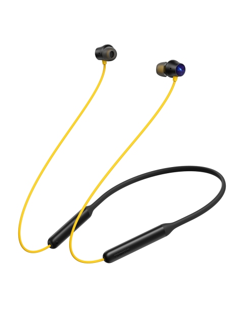 Realme Wireless 2 with Dart Charge and Active Noise Cancellation Headset - Yellow