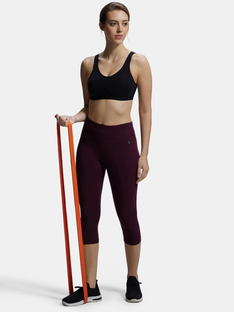 Jockey Wirefree Non Padded Combed Cotton Full Coverage Slip-On Active Bra-1376 - Image 6