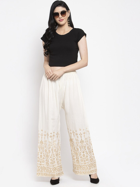 Clora Creation Pack Of 2 Women Floral Printed Palazzos - Image 6