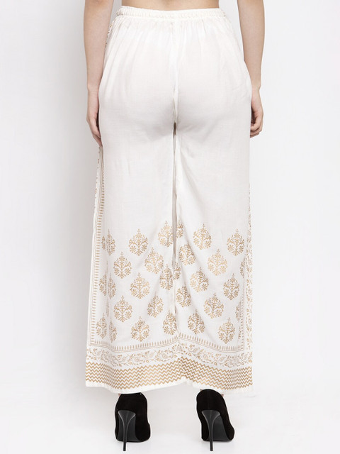 Clora Creation Pack Of 2 Women Printed Ethnic Palazzos - Image 3