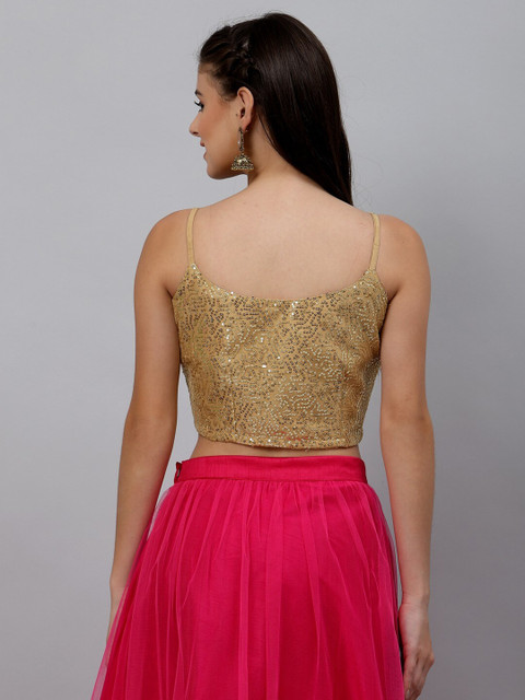 studio rasa Women Embroidered Crop Top - Image 6