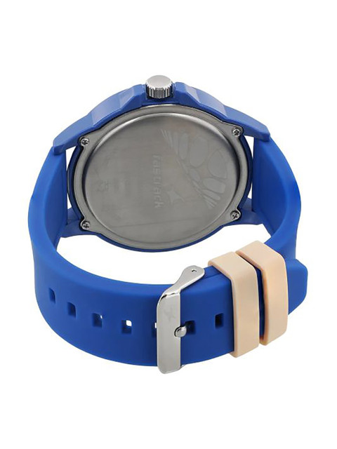 Fastrack Unisex Blue Dial & Straps Tees Minimalist Analogue Watch 38024PP27 - Image 5
