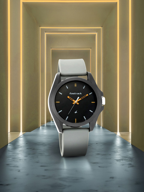Fastrack Fastfit Quartz Analog With Black Dial Unisex Watch - Nt68011pp08