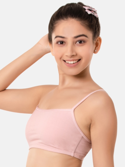 Enamor Non Padded Non-Wired Full Coverage Antimicrobial Finish and Cotton Beginner's Bra - Image 2