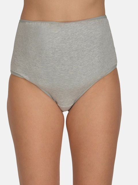 mod & shy Women Grey Solid Maternity Briefs