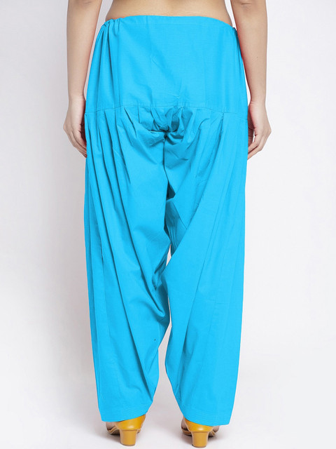 GRACIT Women Pack Of 2 Solid Cotton Salwars - Image 3