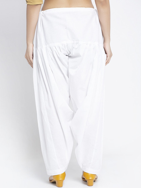 GRACIT Women Pack Of 2 Solid Cotton Salwars - Image 4