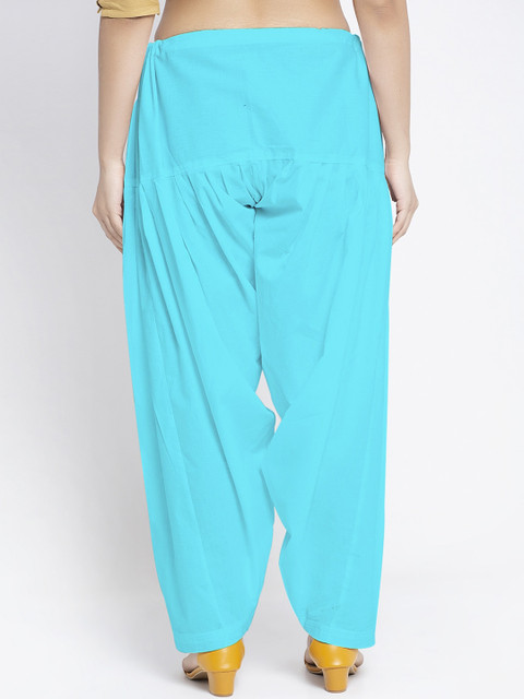 GRACIT Women Pack Of 2 Solid Cotton Salwars - Image 3