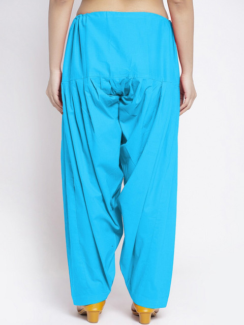 GRACIT Women Pack Of 2 Solid Cotton Salwars - Image 3