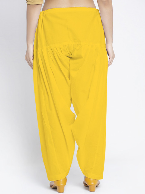 GRACIT Women Pack Of 2 Solid Cotton Salwars - Image 4