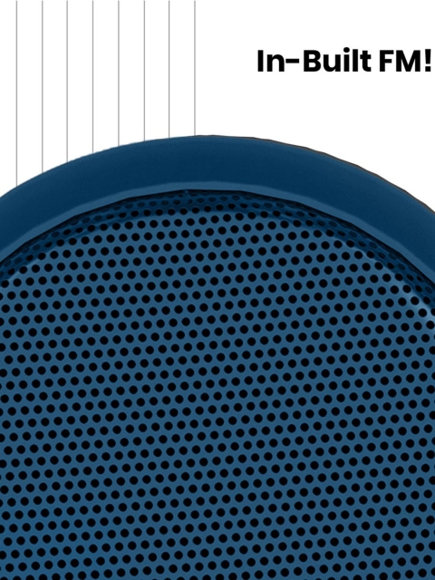 Portronics SoundDrum1-10W Portable Speaker with Bluetooth, TWS and Inbuilt-FM (Black) - Image 2