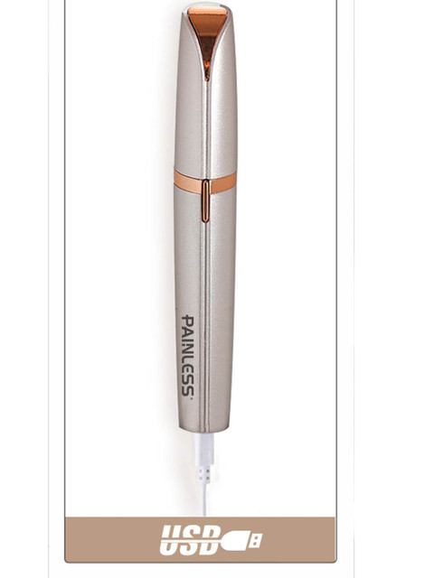 Painless Eyebrow and Facial Hair Remover With USB Charging - Image 2