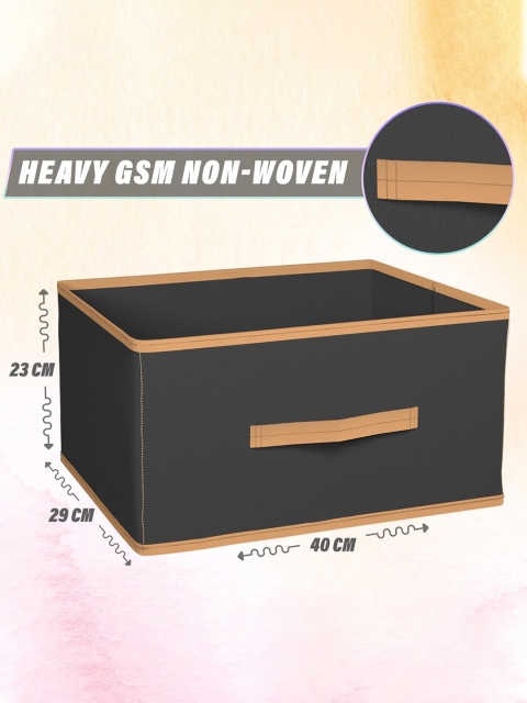 Kuber Industries 6 Pcs Foldable Multi Purpose Storage Boxes for Toys, Books, Socks, cloths - Image 7