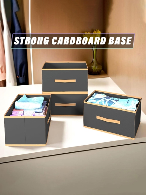 Kuber Industries 6 Pcs Foldable Multi Purpose Storage Boxes for Toys, Books, Socks, cloths - Image 6