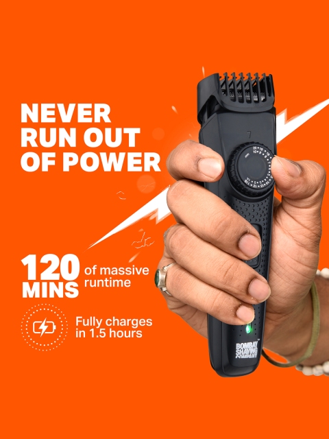 Bombay Shaving Company Power Styler Beard Trimmer with 38 Style Settings & Flash Charging - Image 4