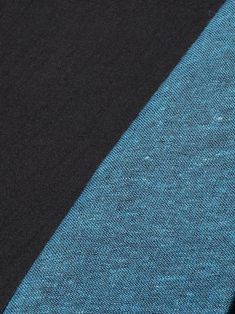 Cottinfab Women Blue Solid Single Breasted Blazer - Image 7