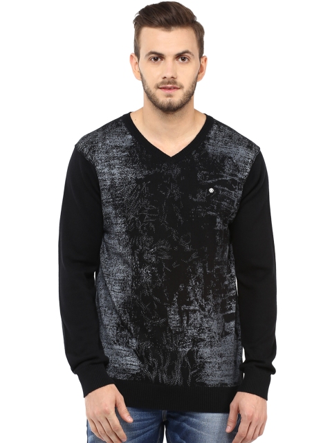 Black & Charcoal Grey Sweater Image