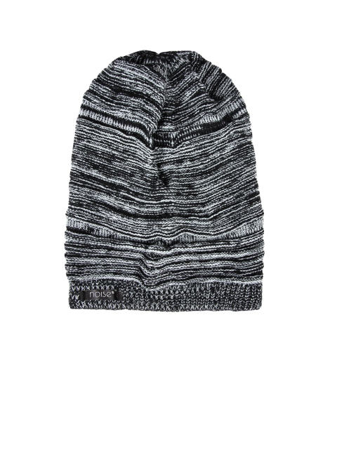Unisex Black & Grey Beanie