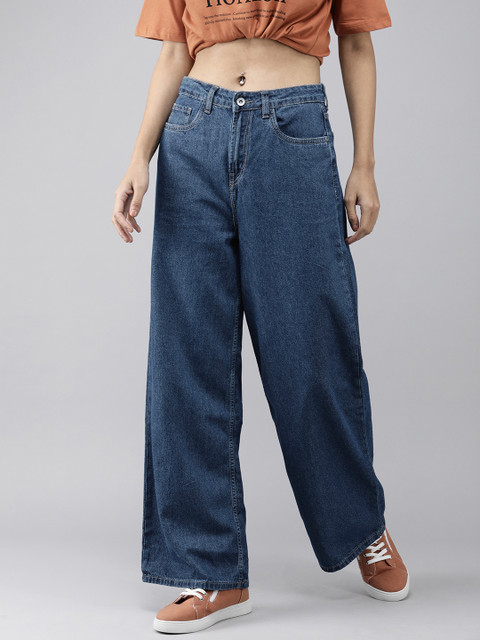 Roadster Women Blue Flared Jeans