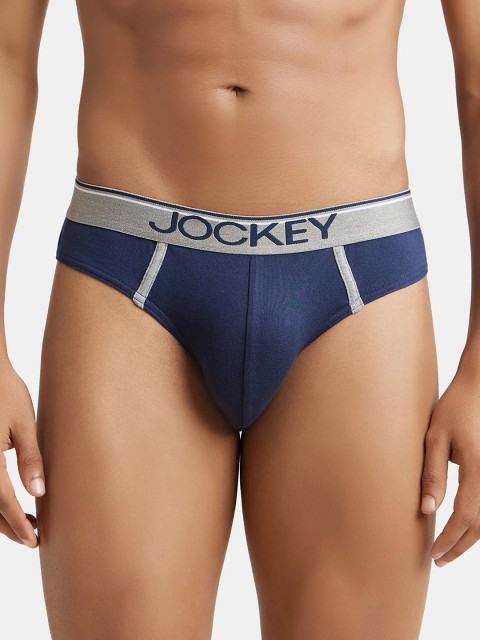 Jockey Combed Cotton Rib Brief with Ultrasoft Waistband-8044