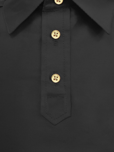 A T U N Boys Black Pathani Kurta with Salwar - Image 4