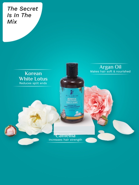 Pilgrim Argan Oil Hair Conditioner for Deep Nourishment, For All Hair Types - Image 2