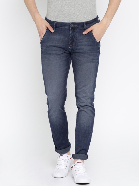 Flying Machine Men Blue Michael Slim Tapered Jeans