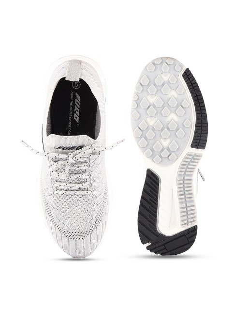 FURO by Red Chief Women Grey Mesh Running Non-Marking Shoes - Image 4